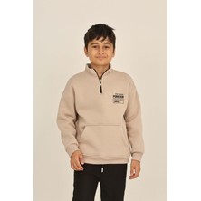Toontoy Erkek Çocuk Forever Baskılı Sweatshirt