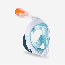 Çocuk Su Altı Keşif Maskesi - 6 / 10 Yaş - Turkuaz - Easybreath Xs