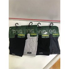 Anıt Erkek Bambu Boxer Düz Desenli L - XL 3 Adet Rahat Kesim Konforlu Kullanım