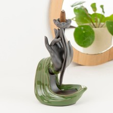 Zen El Geri Akışlı Şelale Tütsülük (Yeşil)