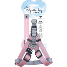 M-Pets Gentle Triangle Köpek Göğüs Tasması Pembe Xs