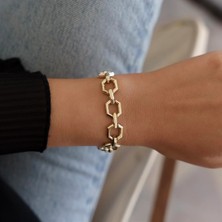 Altıgen Altın Bileklik