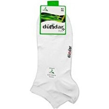 Dündar Kadın 6'lı Bambu Patik Çorap Düz Desen Yumuşak Dokuma ile Gün Boyu Konfor