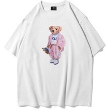 Unisex Teddy Beyaz Tshirt