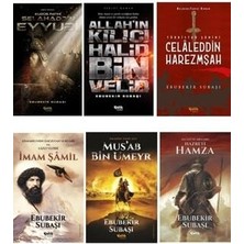 Çelik Yayınevi Ebubekir Subaşı'nın Tarih Serisi 2 - 6'lı Set: Imam Şamil, Selahaddin Eyyubi, Hz. Hamza, Celaleddin Harzemşah, Mus'ab Bin Umeyr