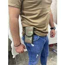 Butik Telefonluk Kemerlik Tekstil Malzeme ile Düz Desenli Ergonomik Tasarım Erkekler İçin