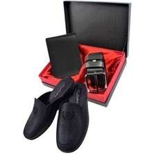 Armalı Çeyiz Terliği 289 Hediyelik Kutuda Güzellik Paketim Marka Kemer Cüzdan Seti