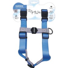 M-Pets Gentle Köpek Göğüs Tasması Mavi L