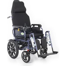 Creative CR-8012 Akülü Tekerlekli Sandalye | Motorlu Sırt ve Ayak Ayarı, 120 kg Taşıma Kapasitesi