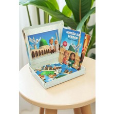 Medine Mescidi Nebevi Yapboz 54 Parça Yapboz - Islami Çocuk Eğitici Oyun Puzzle Seti
