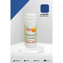 Derby Deri Eşyalar İçin Yoğun Rötuş Boyası A. Lacivert 100 ml Kartela Renkleriyle