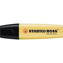 Stabilo 70/144 Fosforlu Kalem Boss Original Pastel Sarı (10 Lu Kutu)