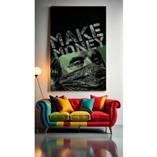 Özkacar Group Make Money Ev Duvar Salon Güzellik Salonu Ofis Dükkan Dekarasyon Kanvas Tablo