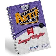 Yanıt Yayınları Yanıt 5. Sınıf Sosyal Bilgiler Aktif Defter