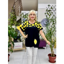 MS52328 Turlu Viskon Bluz