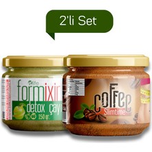 Slimtime Coffee Hindiba Kahve 150 gr + Formixir Detox Çayı 20 Bitki Karışımı 150 gr