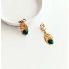 Sull Gold Çelik Küpe