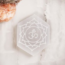 Selenit Aum Temalı Doğal Taş