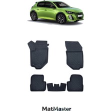 Peugeot 208 2024 Model 5d Ekstra Havuzlu Paspas