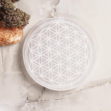 Yaşam Temalı Selenit Doğal Taş