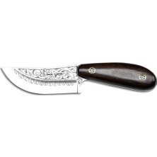 Bora 303 Mini Yüzme Wenge Saplı Gravürlü Bıçak