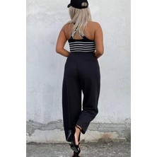 Siyah Balon Paça Kadın Pantolon