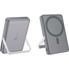 Chargetilthigh 10.000 Mah 15W Powerbank Dijital Ekran Magsafe Hızlı Şarj