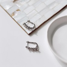 Sıralı Halka Çelik Küpe