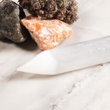 Selenit Çubuk Doğal Taş