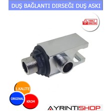AYRINTISHOP Duş Bağlantı Dirseği Duş Askı