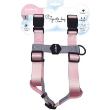M-Pets Gentle Köpek Göğüs Tasması Pembe L