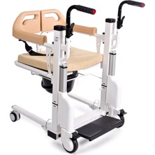 Comfort Plus Tuvaletli Tekerlekli Sandalye (Motorlu) | Uzaktan Kumandalı, Yükseklik Ayarlı, Katlanabilir Gövde DM-170