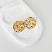 Argent Gold Çelik Küpe