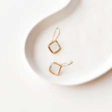 Nouveau Doğal Taş Küpe