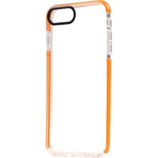 iPhone 8 Plus Kılıf Tkdw Punto Kapak-Turuncu