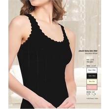 Tutku Kadın Jakarlı Siyah Atlet 6'lı Paket Nefes Alabilir Esnek Pamuklu Yapı ile Konfor