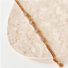 Heybeli Xuping Çelik Bileklik