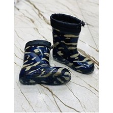 Erkek Çocuk Içi Yünlü Günlük Yağmur Çizmesi