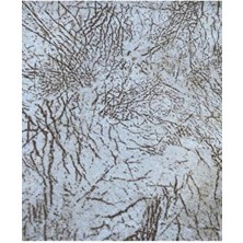 Koltuk Çekyat Örtüsü Açık Rengi Damar Desenli Parlak Kaymaz Taban Süngerli Üst Kumaş Kadife 1ADET