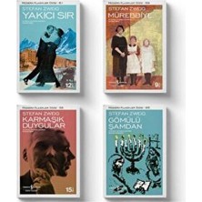 Türkiye İş Bankası Kültür Yayınları Türkiye İş Bankası Kültür Yayınları Stefan Zweig Seti 4 Kitap - Yakıcı Sır - Gömülü Şamdan - Mürebbiye - Karmaşık Duygular