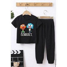 Uygun Tarz Çocuk Gumball Eşofman Takımı