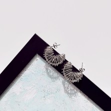 Misto Grey Çelik Küpe