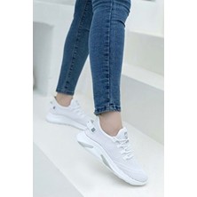 Çiğdem Kundura Çiğdem Kadın-Erkek Spor Ayakkabı Normal Bilekli Beyaz Renk Tekstil Dış Materyal