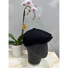 Tommy Shelby Shelby Siyah Çocuk-Bebe Kasket Şapka Pamuklu Hafif Günlük Etkinlikler İçin