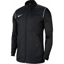 Nike Repel PARK20 Erkek Siyah Futbol Yağmurluk BV6881-010 Regular Kalıp Düz Desen Dik Yaka