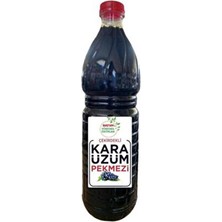 Baştan Yöresel Salihli Çekirdekli Kara Üzüm Pekmezi 1400 gr Türkiye Menşeli Doğal Lezzet