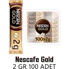 Gold Tek Içimlik Poşet Hazır Kahve 100'LÜ