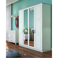 Narin Country 4 Kapaklı Gardırop