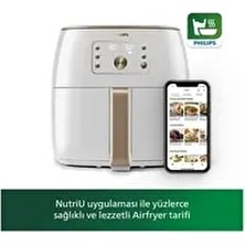 HD9870/20 Airfryer Smart Sensing Star White Aksesuar Hediyeli