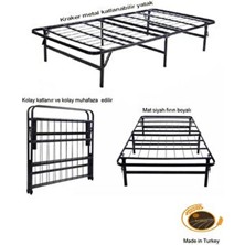 Metal Katlanabilir Yatak Kolay Katlanıp Muhafaza Edilebilir Metal Folding Bed